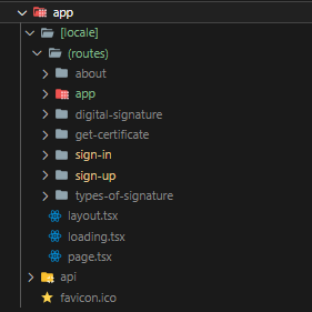 Src/App directory